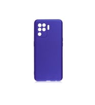 Oppo A5S Uyumlu Kılıf Zore Premier Silikon Kapak (SAKS MAVI)