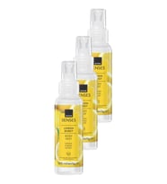 Avon Senses Lemon Burst Limon ve Reyhan Kokulu Vücut Spreyi 100 Ml. Üçlü Set (Renksiz)