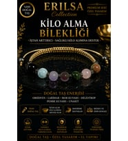 Sertifikalı Doğal Taş Kilo Alma Bilekliği - Ayarlanabilir Unisex Premium Hem Bileklik Hem Halhal