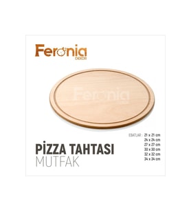 Ahşap Pizza Tahtası / Kesme Tahtası