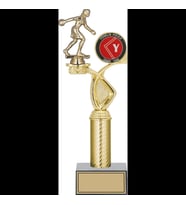 ODAK KUPA - Figürlü Kupalar - Bowling Kadın Figürlü Kupalar FG-015 B - 36 cm