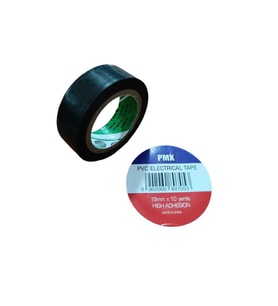 Pmx İzole Bant Elektrik Kablo Bantı 19mm x 10m Siyah