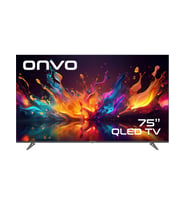 Onvo 75VQ90F3UA 75'' 190 Ekran Uydu Alıcılı 4K Ultra HD Google Smart QLED TV