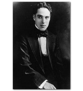 Cakatablo Aktör Charlie Chaplin MDF Tablo