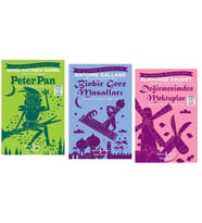 100 TEMEL ESER PETER PAN - BİNBİR GECE MASALLARI - DEĞİRMENİMDEN MEKTUPLAR - KISALTILMIŞ METİN