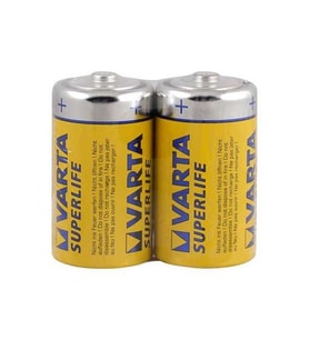 VARTA SUPERLIFE D 1,5V - BÜYÜK PİL 2 Lİ PAKET