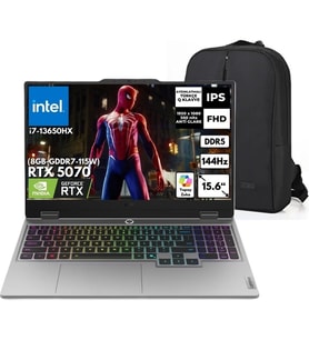 Lenovo Loq I7-13650HX 32GB 2 Tb SSD 15.6" Fhd 144Hz Rtx 5070 8gb Gddr7 W11PRO 83JE00D0TR Snertech Çanta