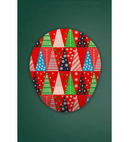 Yılbaşı Temalı Bilek Destekli Mouse Pad