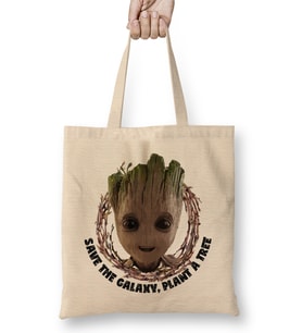 Guardians Of The Galaxy Baby Groot Save The Galaxy Bez Çanta Uzun Saplı