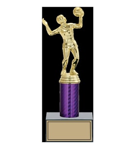 ODAK KUPA - Figürlü Kupalar - Voleybol Kadın Figürlü Kupalar FG-002 A - 26 cm