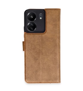 Xiaomi Redmi 13c Kılıf Trend S Plus Kapaklı Kılıf - Taba