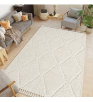 Halıca Bilbao Brightwhite Krem İskandinav Halı