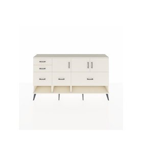 Arges Konsol 3 Raflı 5 Çekmeceli 3 Kapaklı 176x30x99 Aytaşı-Aytaşı