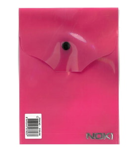 NOKI 3104-A6 ŞEFFAF ÇITÇITLI A6 DOSYA KARIŞIK RENKLİ - TEKLİ