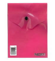 NOKI 3104-A6 ŞEFFAF ÇITÇITLI A6 DOSYA KARIŞIK RENKLİ - TEKLİ