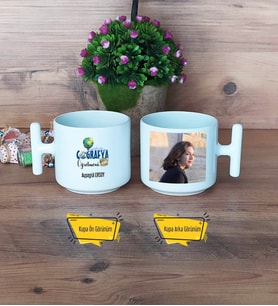 Coğrafya Öğretmeni Kupa Bardak T Fotoğraflı Öğretmenler Günü Hediyesi