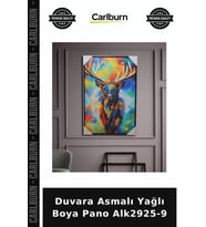Özel Üretim Dekoratif Duvar Aksesuarı Tablo Salon Duvara Asmalı Yağlı Boya Pano Alk2925-9