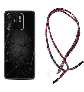 Xiaomi Poco X3 Pro M4 Pro X4 Pro C40 10C Kılıf Boyun Asklı Rasta Silikon Dikenli Tel 1779