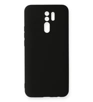 Durukar® Redmi 9 Kılıf Nano içi Kadife Silikon - Siyah