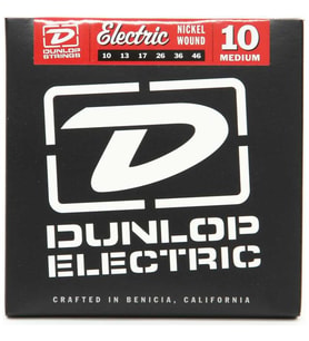 Jim Dunlop DEN1046 Nickel Wound Light Elektro Gitar Teli (10-46)