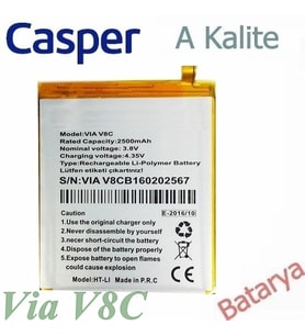 Casper Via V8C Batarya