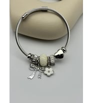 Çelik Silver Pandora Bileklik - 25-blk291