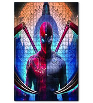 Cakapuzzle Spider-Man Evden Uzakta Demir Örümcek Puzzle Yapboz MDF (Ahşap) (120 Parça)