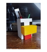 Minecraft Tavuk Şeklinde Masa Kalemliği