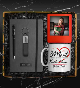 8 Mart Dünya Kadınlar Gününe Özel Tasarım Kişiye Özel Defter & Tasarım Kupa & Anahtarlık & Touch Pen Kalem & Fotoğraf Çerçevesi