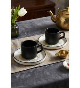 Shade Flowers Stackable Çay Takımı 4 Parça 2 Kişilik 21848