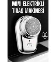 Seyahat Tipi Tıraş Makinesi Taşınabilir Kablosuz Mini Paslanmaz Çelik