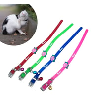 Roichil® Çıngıraklı Zilli Sevimli Renkli Slikon Kedi Köpek Boyun Tasması