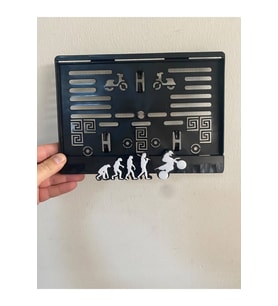 Motorsiklet Plakalığı - Evrim Model Motor Plakalık Evrimi Motor Plakalığı Evolution