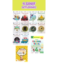 Üçgen 4.Sınıf Yarıyılda Okuyarak Tatil Yapıyorum 10 lu Hikaye Seti (Beyaz)