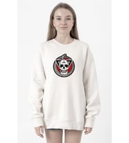 The Purge The Forever Purge Beyaz Kadın 2ip Sweatshirt
