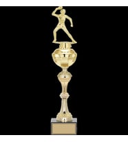 ODAK KUPA - Figürlü Kupalar - Masa Tenisi Kadın Figürlü Kupalar FG-061 B - 46 cm
