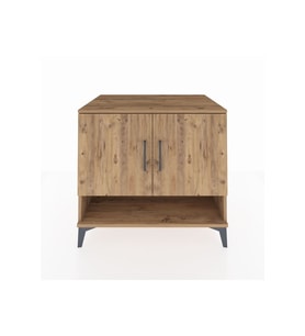 Kronos Şifonyer 2 Raflı 2 Kapaklı 88x59x80 Çam-Çam