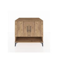Kronos Şifonyer 2 Raflı 2 Kapaklı 88x59x80 Çam-Çam