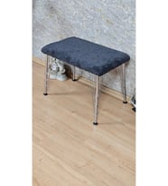 KROM METAL AYAKLI PUF BENCH ANTRE ÖNÜ PUF