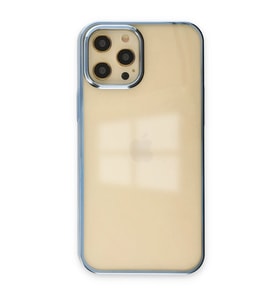 iPhone 12 Pro Max Kılıf Element Silikon - Mavi
