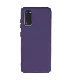 Samsung Galaxy S20 Kılıf Nano içi Kadife Silikon - Mor