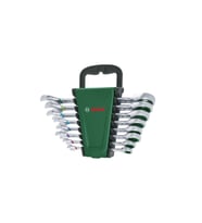 Bosch 8 Parça Cırcırlı Kombine Anahtar Seti (8 - 19 mm Ölçü Aralığı) - 1600A027PS