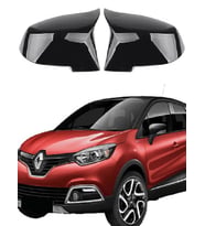 Renault Captur 13-19 Araca Özel Batman Yarasa Ayna Kapağı Pianoblack