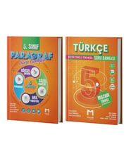 Mozaik Yayınları 5.Sınıf Türkçe ve Paragraf Soru Bankası Seti 2 Kitap