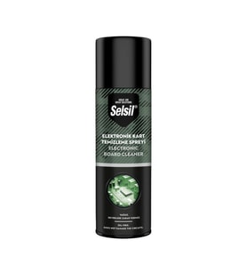 Selsil Yağsız Elektronik Devre Kart Temizleme Spreyi 500 ml. (Şeffaf)