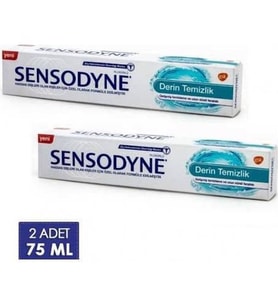 SENSODYNE DİŞ MACUNU 75 ML DERİN TEMİZLİK (2Lİ)