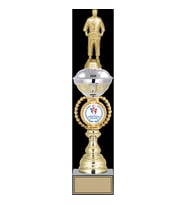 ODAK KUPA - Figürlü Kupalar - Judo / Karate Figürlü Kupalar FG-066 C - 46 cm