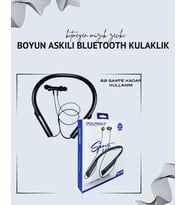 Polygold Pg-100 Boyun Askılı Kablosuz Kulaklık – 200 Saat Bekleme Süresi, Stereo Ses, Mikrofonlu