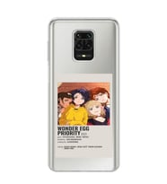 Redmi Note 9 Pro / 9s Uyumlu Wonder Egg Priority Tasarımlı Şeffaf Telefon Kılıfı