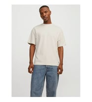 Jack & Jones Jjeurban Edge Tee Ss O-Neck Bej Erkek T-Shirt 12254412